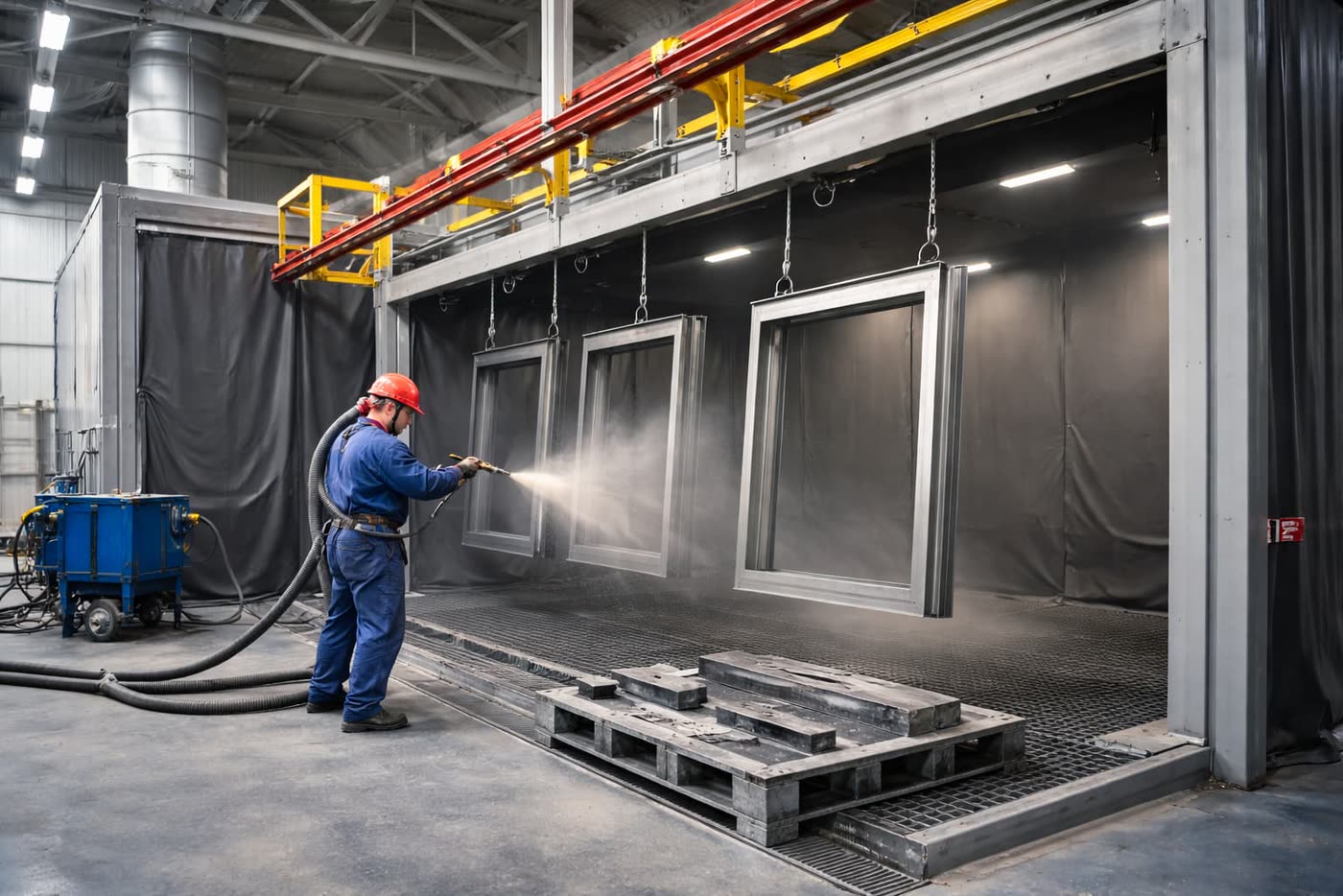 Sandblasting — Color Center